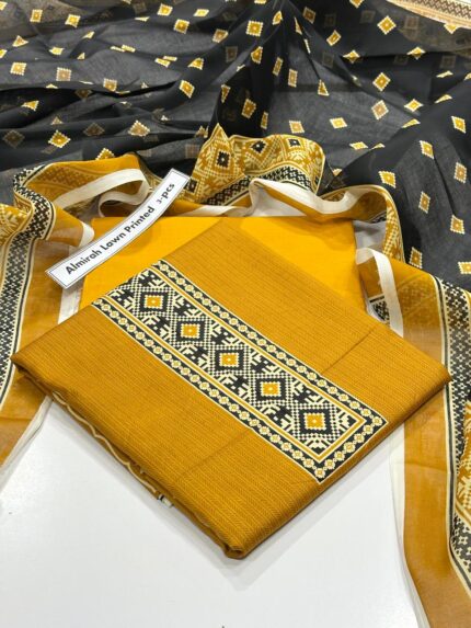 Lawn Printed 3pc (Almirah)