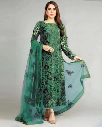Luxury Lawn Bareeze Embroidery 3pc