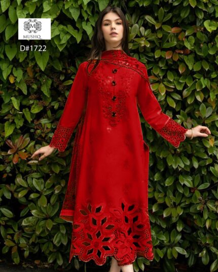 Luxury Lawn Nishat Embroidery 3pc