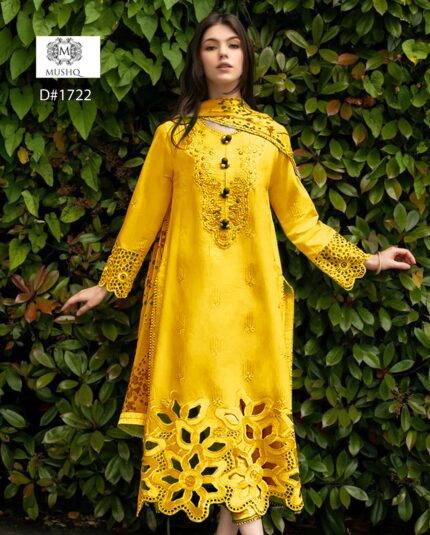 Luxury Lawn Nishat Embroidery 3pc