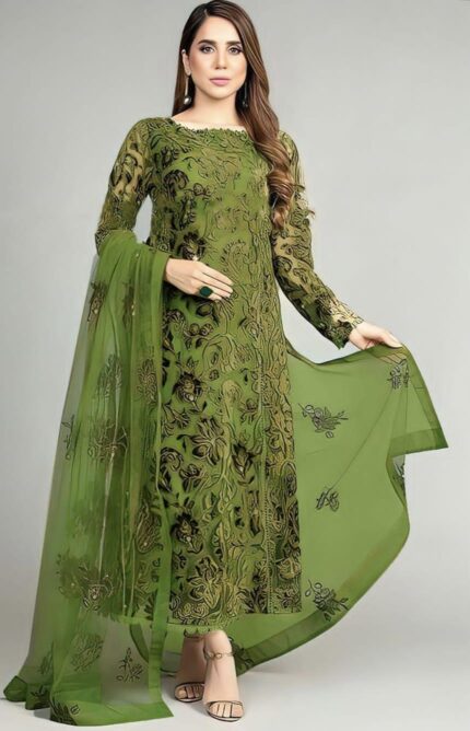 Luxury Lawn Bareeze Embroidery 3pc