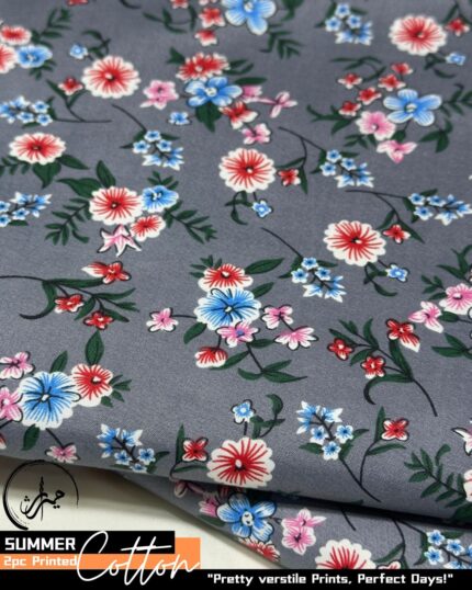 2-PC ALL OVER PRINTED POLO COTTON ( SUMMER )